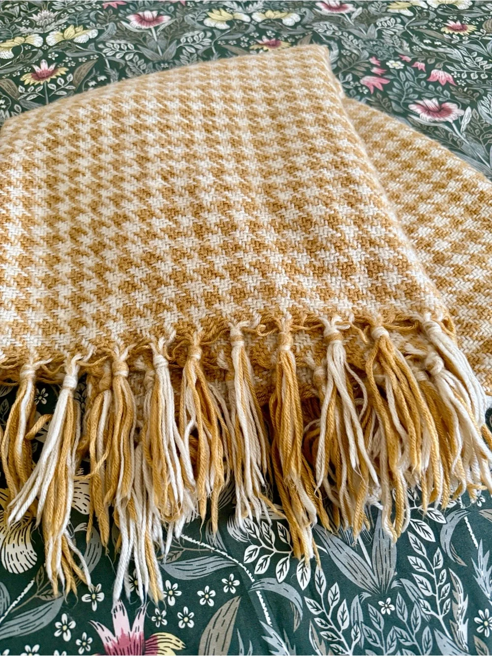 Fringed Throw Blanket